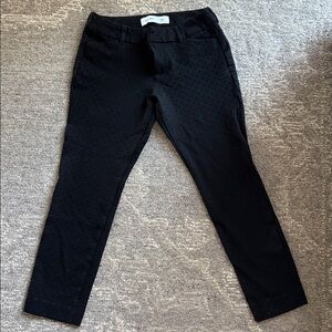 Old Navy Black Textured Pixie Ankle Style